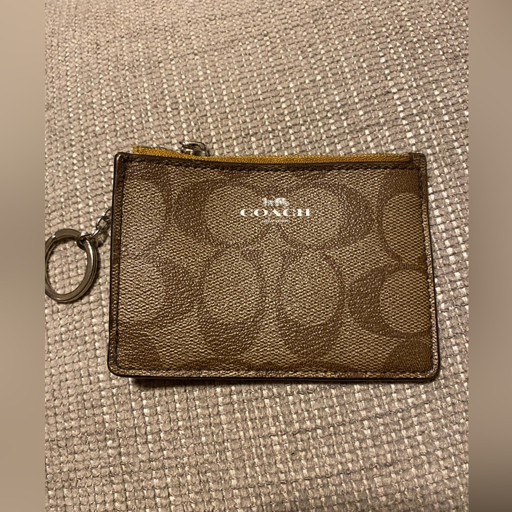 Mini Skinny ID Case in Signature Canvas